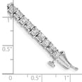 thumbnail image 3 of 14k White Gold Diamond Bracelet BM4668, 3 of 3