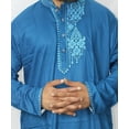 thumbnail image 3 of Nazon Brand -Men's Punjabi |Men's Regular Fit Panjabi | Beautiful Men's Wear | Men's Slim-Fit Panjabi | Traditional Party Wear |Blue Color, 3 of 3