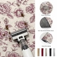 thumbnail image 5 of 5'x7' Area Rugs, Pink Rose Indoor Outdoor Area Rug for Living Room Bedroom, Farmhouse Vintage Botanical Floral Burlap Washable Bathroom Rugs Kitchen Floor Carpet Mats Home Decor Aesthetic, 5 of 8