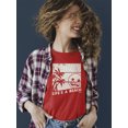 thumbnail image 2 of Life's A Beach - Vintage Palm Tree Emoji Women's T-shirt, 2 of 4