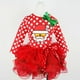 thumbnail image 3 of Vestido de princesa de encaje de Papá Noel para niños, vestido de manga larga con lazo para niños, 3 of 6