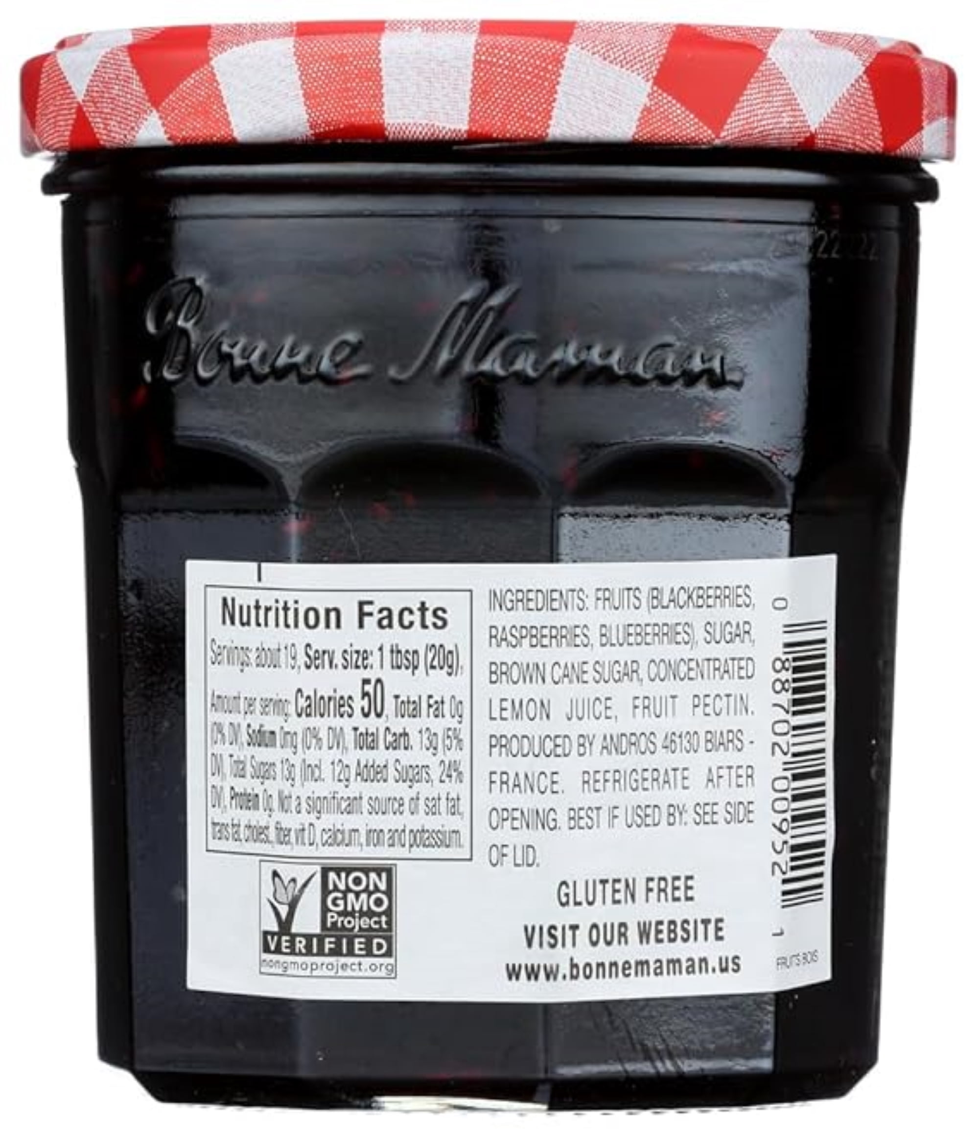 Bonne Maman Conserve Mixed Berries, 13 Oz