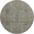 thumbnail image 2 of Addison Rugs Mayfield Premium Machine Washable Traditional Global Brown Round Rug, 8' x 8', 2 of 5