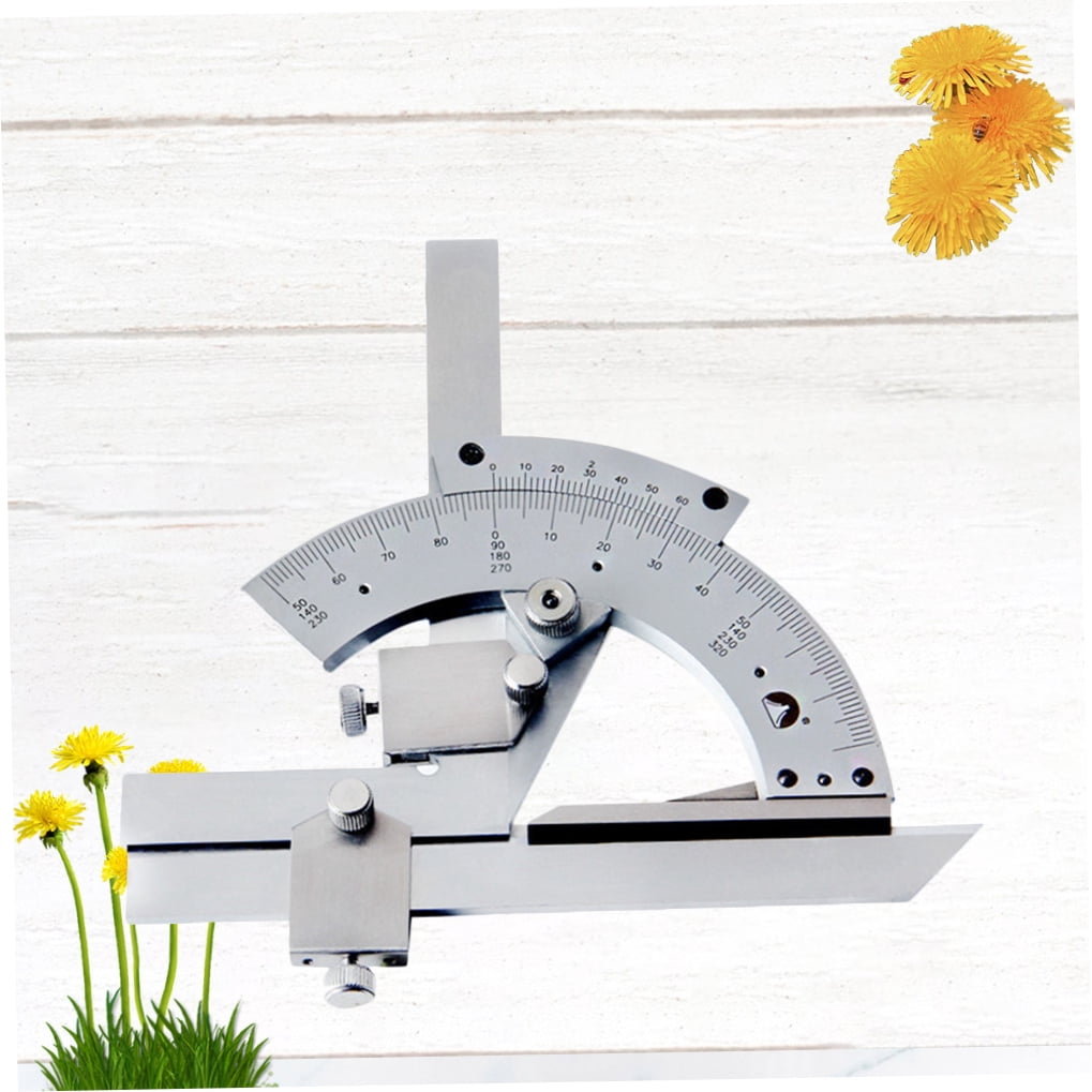 HONMEET Universal Woodworking Protractor Measuring Tool, Portable and Rust-Resistant, Precision Angle Finder for Carpentry