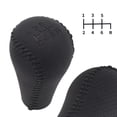 thumbnail image 2 of 6 Speed Leather Gear Shift Knob/For-Nissan For-Navara D40/For-Frontier 05-15 New, 2 of 3