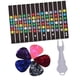 thumbnail image 1 of Pegatinas para diapasón de guitarra, de colores, calcomanías para notas, pegatina para trastes de diapasón , Con extractor de pasadores CUTICAT Pegatinas de diapasón, 1 of 8