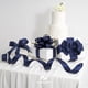 thumbnail image 5 of Cinta decorativa HUIHUANG azul marino satinado 3,8 cm x 9,1 m con cable, 5 of 8