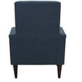 thumbnail image 3 of Edward Arm Chair - Navy Blue, 3 of 6
