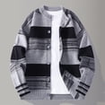 thumbnail image 2 of Mens Shawl Collar Cardigan Sweater Cable Knitted Button Down Sweaters Lightweight Spring Outwear Outfit Pockets, 2 of 6