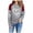 Gray(Trending), variant on Womens M Crewneck Graphic Long Sleeve Oversized Pullover Tops Casual Fall Outfits