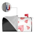 thumbnail image 2 of Naloa Pink Hearts Mailbox Covers Magnetic Post Box Cover Post Letter Box Cover Garden Decor-25.5x21 in, 2 of 8