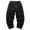 Black, variant on Mens Winter Thicken Pants Oversized Warm Retro Solid Color Thick Lamb Wool Pant Trendy Streetwear Hop Loose Soft Comfortable Straight Les Trousers Black XXXXXL