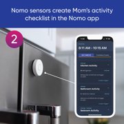 Nomo Smart Care 24/7 Medical Alert System with Fall Detection, Motion Sensors, and 911 Dispatch