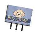 thumbnail image 1 of ""Caroline'S Treasures Bb1444Th68 Buff Poodle Correa De Bienvenida O Llavero Grande Multicolor"", 1 of 4