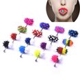 thumbnail image 2 of Materiales duraderos, acero inoxidable de moda, uñas vibratorias para la lengua, acero de titanio y silicona, uñas vibratorias para masajes en la lengua, anillos para la lengua, joyas para, 2 of 6