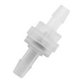 thumbnail image 1 of BTOER 1Pcs Plastic One-Way Non-Return Fluids Check Valve For Fuel Gas Liquid Home Improvement Parts Diameter 3-12mm White Check Valve, 1 of 9