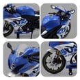 thumbnail image 4 of 17cm Diecast Alloy 1/12 Scale For Suzuki GSX-R1000 Motorcycle Finished Motorcycle Model Toy Gift TAPDRA Spare Part, 4 of 4