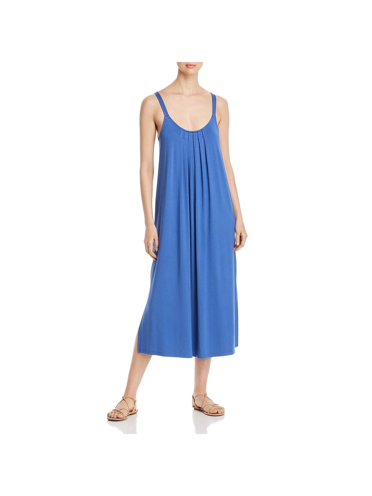 Zoe Womens Pleated Casual Maxi Dress 