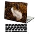 thumbnail image 1 of KSK KAISHEK Plastic Protective Case Hard Cover Compatible 2022 2021 2020 2019 2018 Release MacBook Air 13" and + Black Keyboard Cover Model: A1932/A2179/A2337 m1 Feather Series 0675, 1 of 5