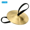 thumbnail image 3 of Unique Bargains Finger Cymbals, 1 Pcs 2.08 Diameter Copper Golden Tone, 3 of 5