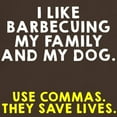 thumbnail image 3 of CafePress - I Like Barbecuing My Family Dark T Shirt - Men's Classic Graphic Cotton T-Shirt, 3 of 4