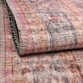 thumbnail image 5 of Rugs.com Mangata Collection Rug – 2' x 5' Runner Apricot And Pink Low Rug Perfect For Hallways, Entryways, 5 of 9