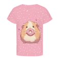 thumbnail image 5 of Toddler Kids Girls Boys T Shirts Short Sleeve Casual Printed Tee For Lightweight Top Playful Graphic Wardrobe Casual Summer Tees 18-24 Months, 5 of 5