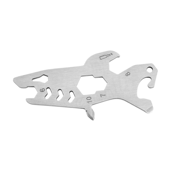 Esquirla Bottle Opener Card Multitool Stainless Steel Opener Tool Cap Lifter Portable Manual Credit with Sealed Cap Function Suitable for Kitchen Ho 7.5cmx3.7cm
