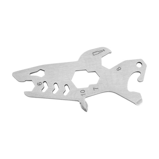 Abridor de tarjetas de crédito, suministros de barra, gadgets portátiles, creativos, únicos, de acero inoxidable. 7.5cmx3.7cm