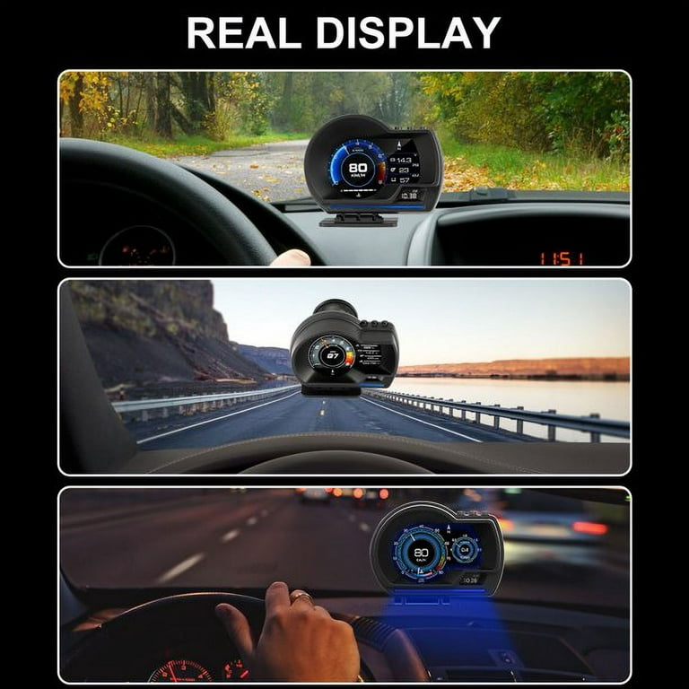Cheap G15 Universal Car HUD Head-Up Display GPS Speeding Alarm Driving  Speed Car Display Smart Car Electronics