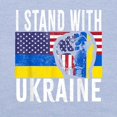 thumbnail image 3 of CafePress - I Stand With Ukraine Flag American Flag Su T Shirt - Cute Toddler T-Shirt, 100% Cotton, 3 of 4