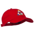 thumbnail image 5 of Balls Pool Rack Embroidered Low Profile Washed Cap - Red OSFM, 5 of 5