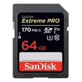 thumbnail image 1 of Tarjeta de memoria SanDisk SDSDXXY-064G-ANCIN Extreme Pro 64GB, 1 of 2