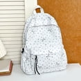 thumbnail image 6 of jiaxiM School Backpack for Ages 5th 6th 8th 10th Polka Dot Bow Printed Casual Lightweight Rucksack for Daily School Lessons, City Walks, Campus Errands, Short Vacations, 6 of 6