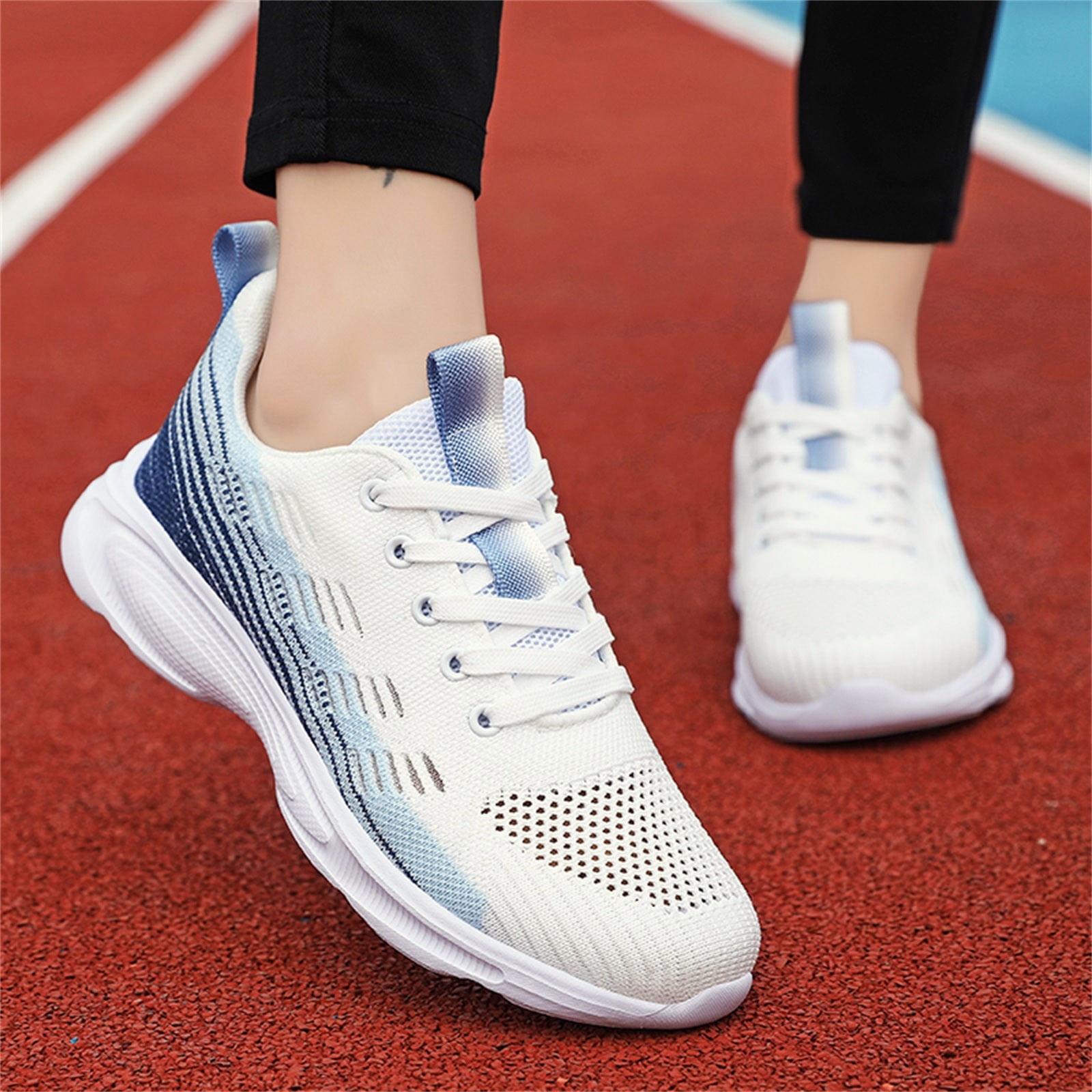 Shoes Wholesale Walking Shoes Flying Woven Casual Shoes XIAQUJ