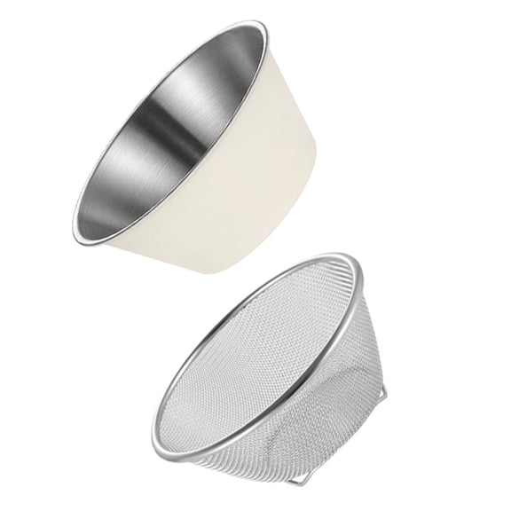 BESTYASH Stainless Steel Mixing Bowl and Set, 700ml Kitchen Basket