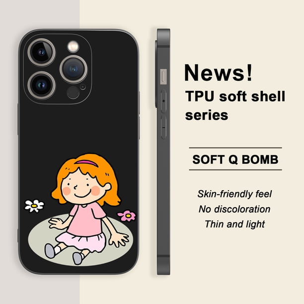 Proteja su iPhone con estilo con esta creativa funda de goma TPU para teléfono a prueba de golpes. ¡Consiga la suya hoy!