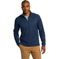 thumbnail image 1 of Port Authority Mens Vertical Texture 1/4 Zip Pullover, 1 of 1
