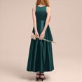 thumbnail image 4 of NIEWTR Robes pour Filles Coupe Classique Évasée Sans Manches Robe d'Été Douce et Confortable Tenue de Pique-Nique (Ag, 3-4 Ans), 4 of 5