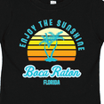 thumbnail image 4 of Inktastic Summer Enjoy the Sunshine Boca Raton Florida in Blue Boys or Girls Toddler T-Shirt, 4 of 5