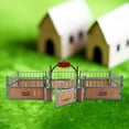 thumbnail image 4 of Horse Stable Model Horse Corral Fencing Accessories for monitors. Package Including, 4 of 9