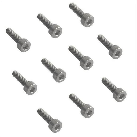 Pack of 10 Durable M3x8mm Titanium DIN912 Hexagon Socket Head Bolt Screw