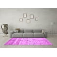 thumbnail image 3 of Ahgly Company Indoor Rectangle Abstract Purple Contemporary Area Rugs, 6' x 9', 3 of 4