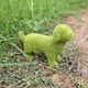 thumbnail image 1 of Estatuils de animales flocados Estatua Imitación de Decoración Adorno para perros Rocas artificiales Resina Hierba para jardín Hogar Lindo cachorro CUTICAT Figuritas flocadas, 1 of 7
