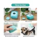 thumbnail image 2 of Cepillo suave 2 en 1 para mascotas, cepillo de masaje para baño y aseo de silicona para perros (azul + rosa) (4-d-1) Color color 4, 2 of 5