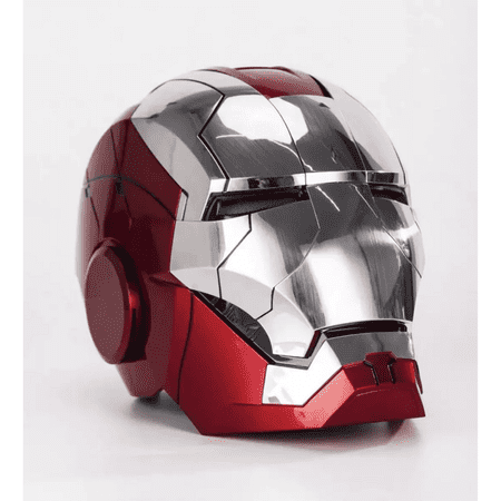 MK5 Helmet Electronic Open/Close Mask with 3 Controls Way and Sounds & LED Eyes 1:1 Model ction figures