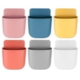 thumbnail image 1 of 6 Pcs Adhésif Télécommande Titulaire Boîte Télécommande Organisateur - 6 Couleurs, 1 of 4