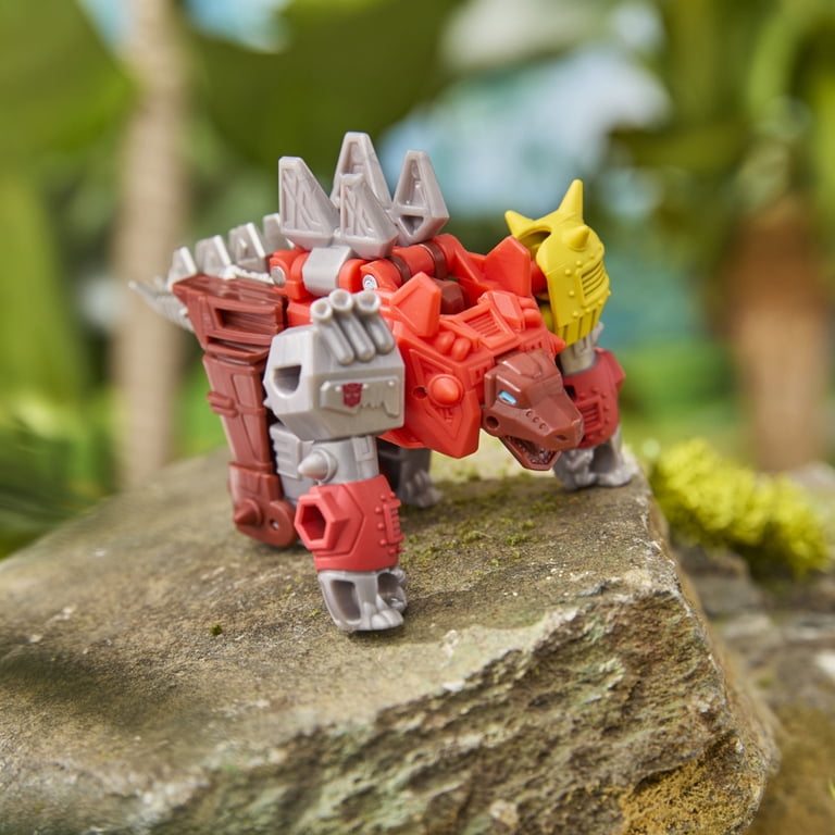 Dino　ボーダーS Transformers, Cyber Changers Dinobot Snarl Action Figure, 6+, 4