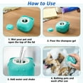 thumbnail image 5 of DXIMRX 3 Pack Dog Bath Brush, Dog Washing Brush for Short Long Haired Dogs Cats, Dog Scrubber for Bath, Pets Shower, Massaging & Grooming, 5 of 9