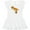 AA-White, variant on Inktastic Roaring T-rex Girls Toddler Dress